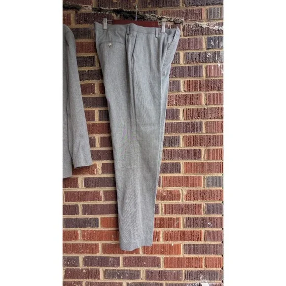 J.Crew Somelos Ludlow Slim Cotton Unstructured Men’s Suit -Grey-Size 40L (33x34)
